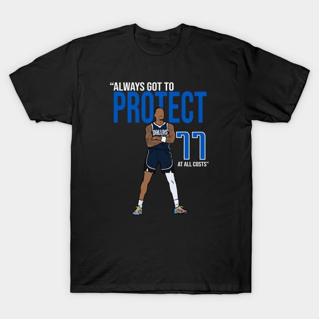 PJ Washington Always Got To Protect 77 At All Costs 2 T-Shirt by rattraptees